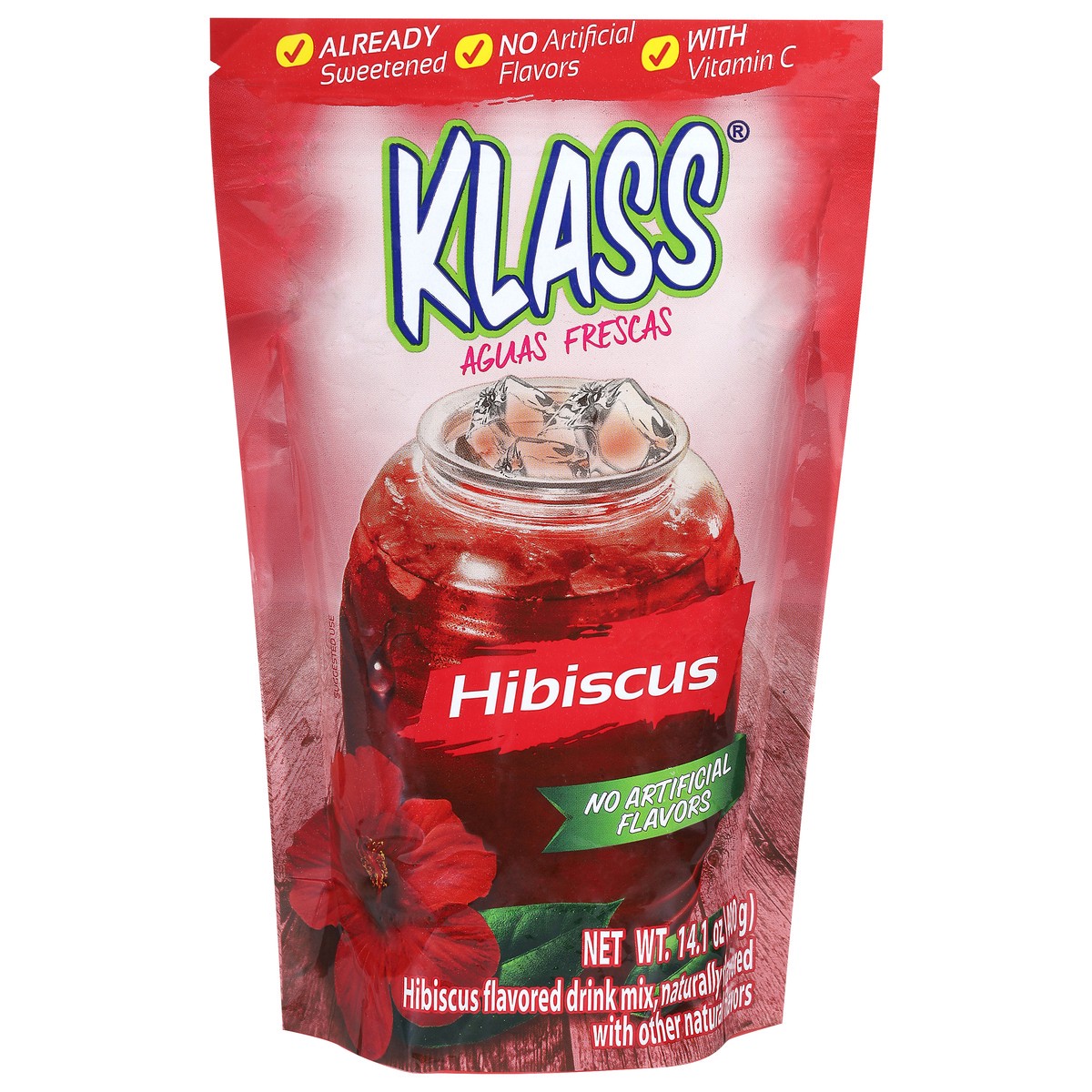 slide 5 of 14, Klass Aguas Frescas Hibiscus Drink Mix 14.1 oz, 14.1 oz