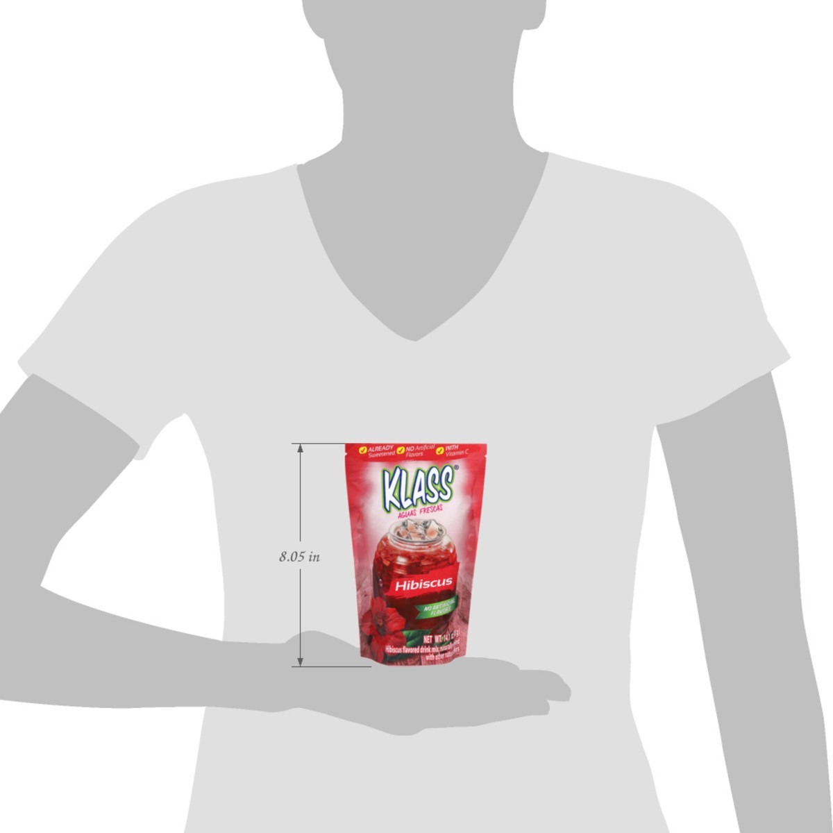 slide 9 of 14, Klass Aguas Frescas Hibiscus Drink Mix 14.1 oz, 14.1 oz