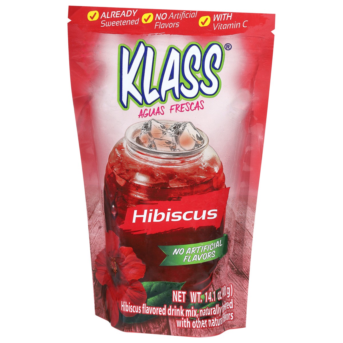 slide 8 of 14, Klass Aguas Frescas Hibiscus Drink Mix 14.1 oz, 14.1 oz
