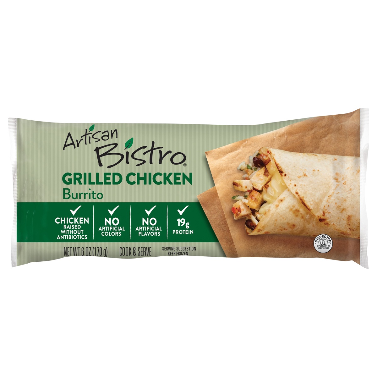 slide 1 of 1, Artisan Bistro Burrito, 6 oz