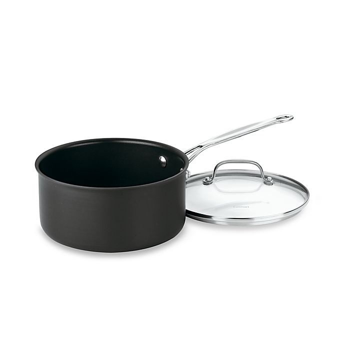 slide 1 of 1, Cuisinart Chef's Classic Nonstick Hard Anodized Saucepan, 2 qt