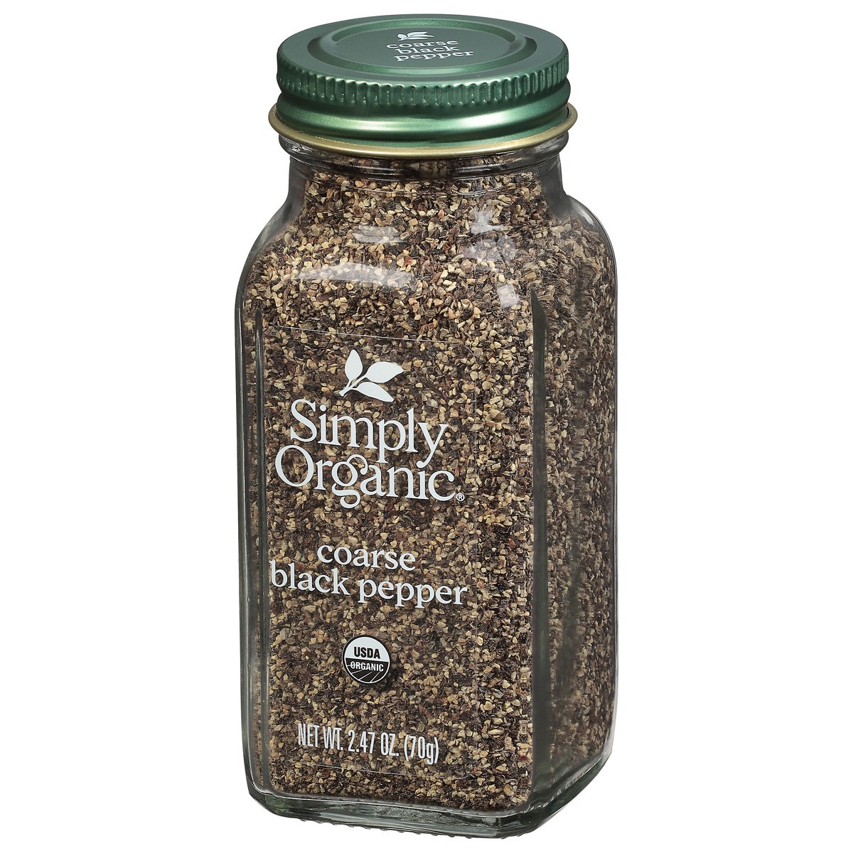 slide 3 of 9, Simply Organic Coarse Black Pepper, 2.47 oz