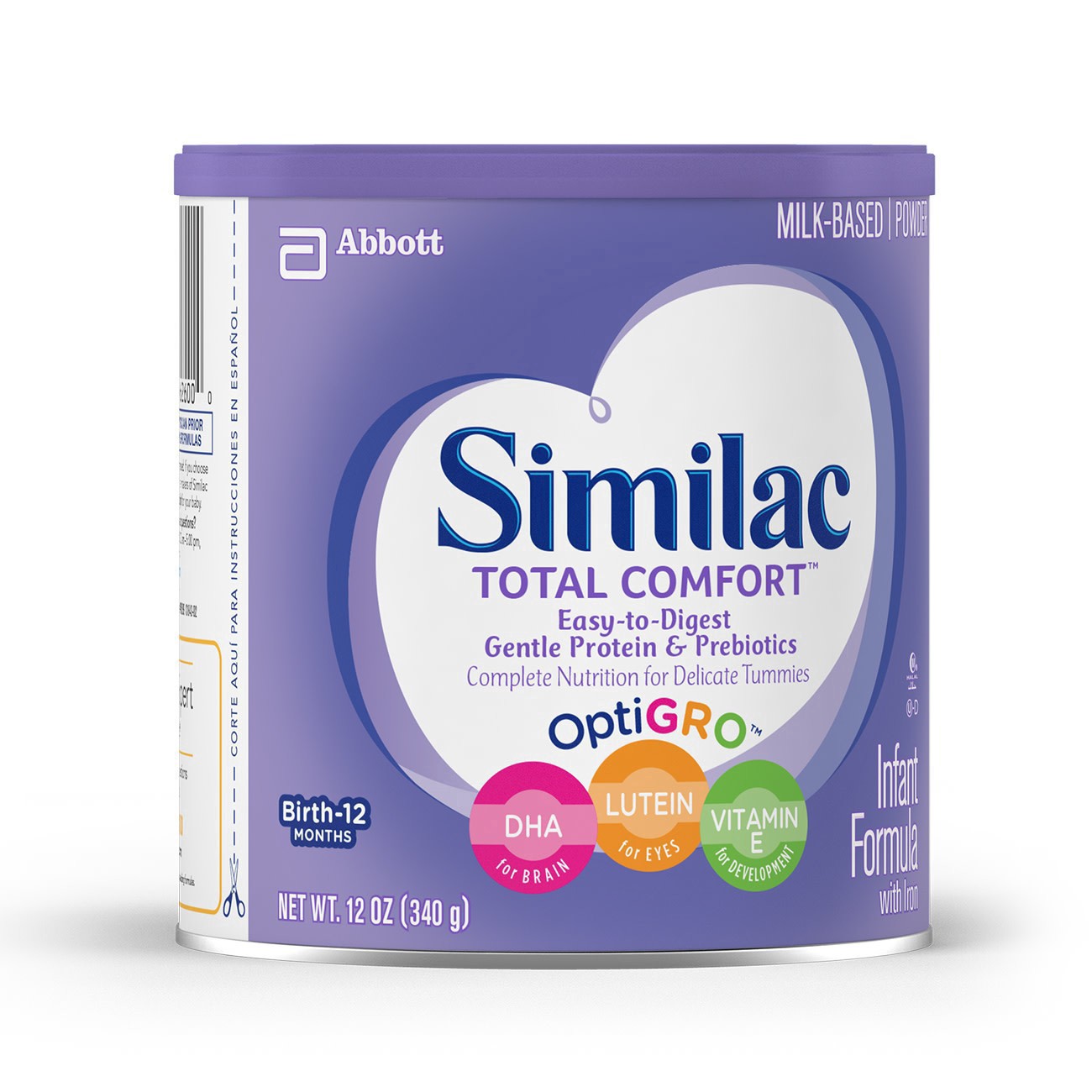 slide 8 of 15, Similac Total Comfort Infant Formula with Iron Powder 1-12.6 oz Can, 12.6 oz