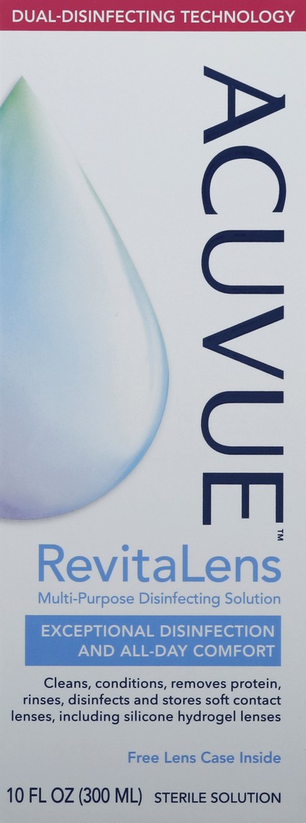 slide 6 of 11, ACUVUE RevitaLens Contact Solution, 10 fl oz
