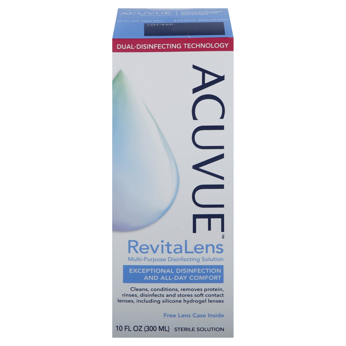 slide 1 of 11, ACUVUE RevitaLens Contact Solution, 10 fl oz