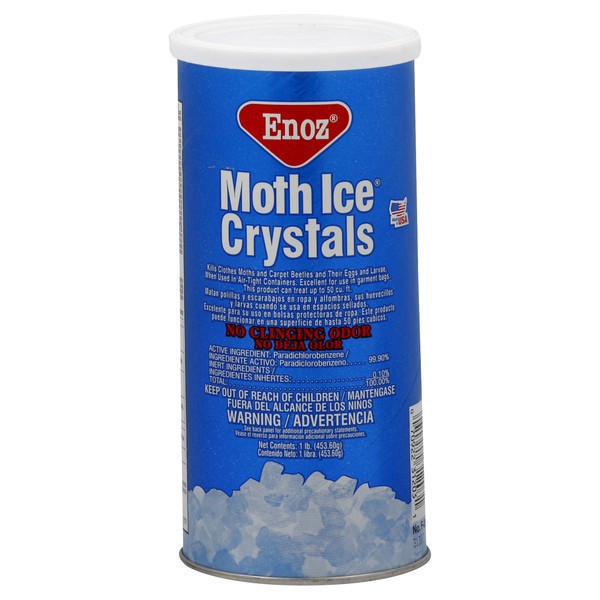 slide 1 of 1, Enoz Moth Crystal Ice - 16 Oz, 16 oz