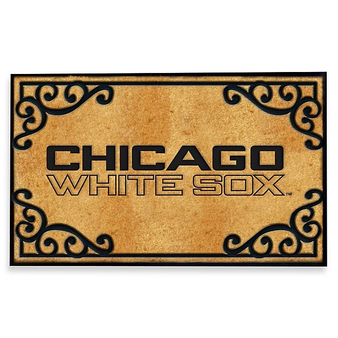 slide 1 of 1, MLB Chicago White Sox Door Mat, 1 ct