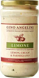 Gino Angelini Foods Limone Light Lemon Cream Parmigiano Italian Pasta Sauce