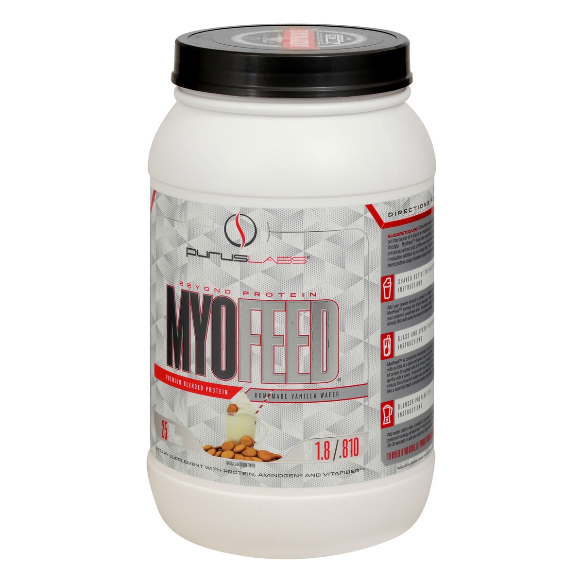 slide 7 of 12, Purus Homemade Vanilla Wafer MyoFeed 1.8 lb, 1.8 lb
