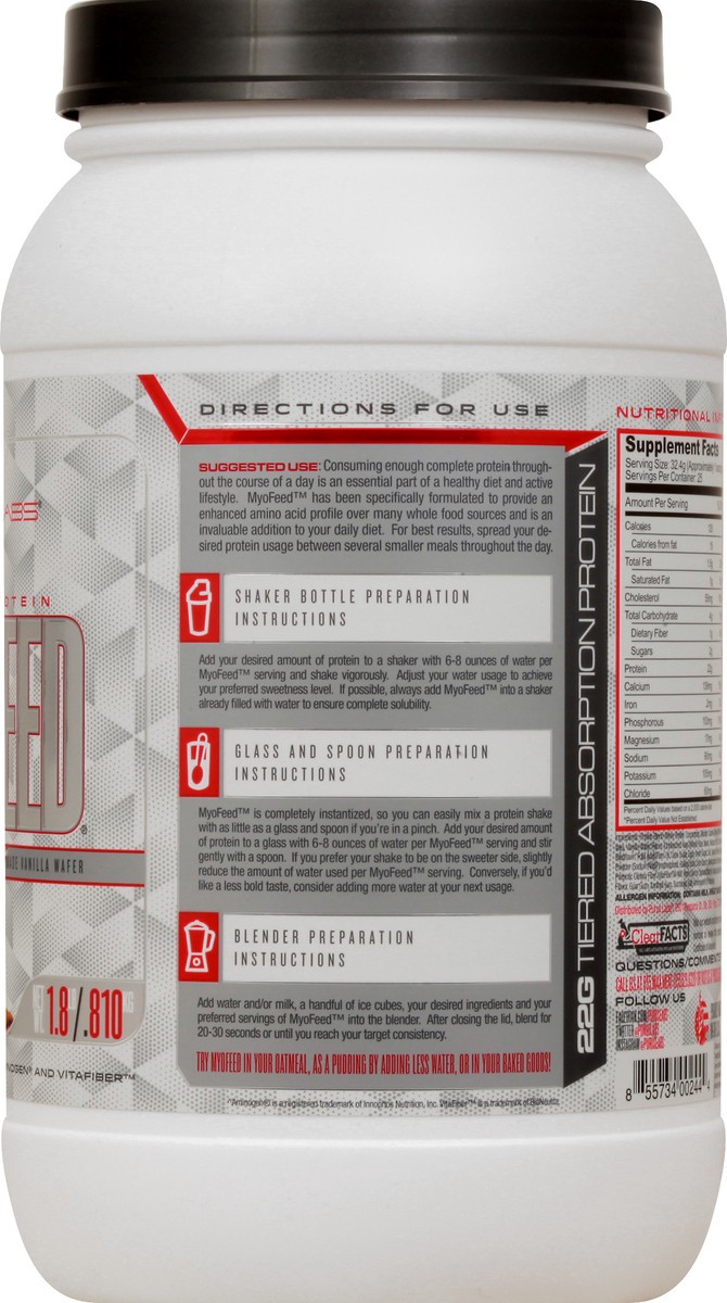 slide 3 of 12, Purus Homemade Vanilla Wafer MyoFeed 1.8 lb, 1.8 lb