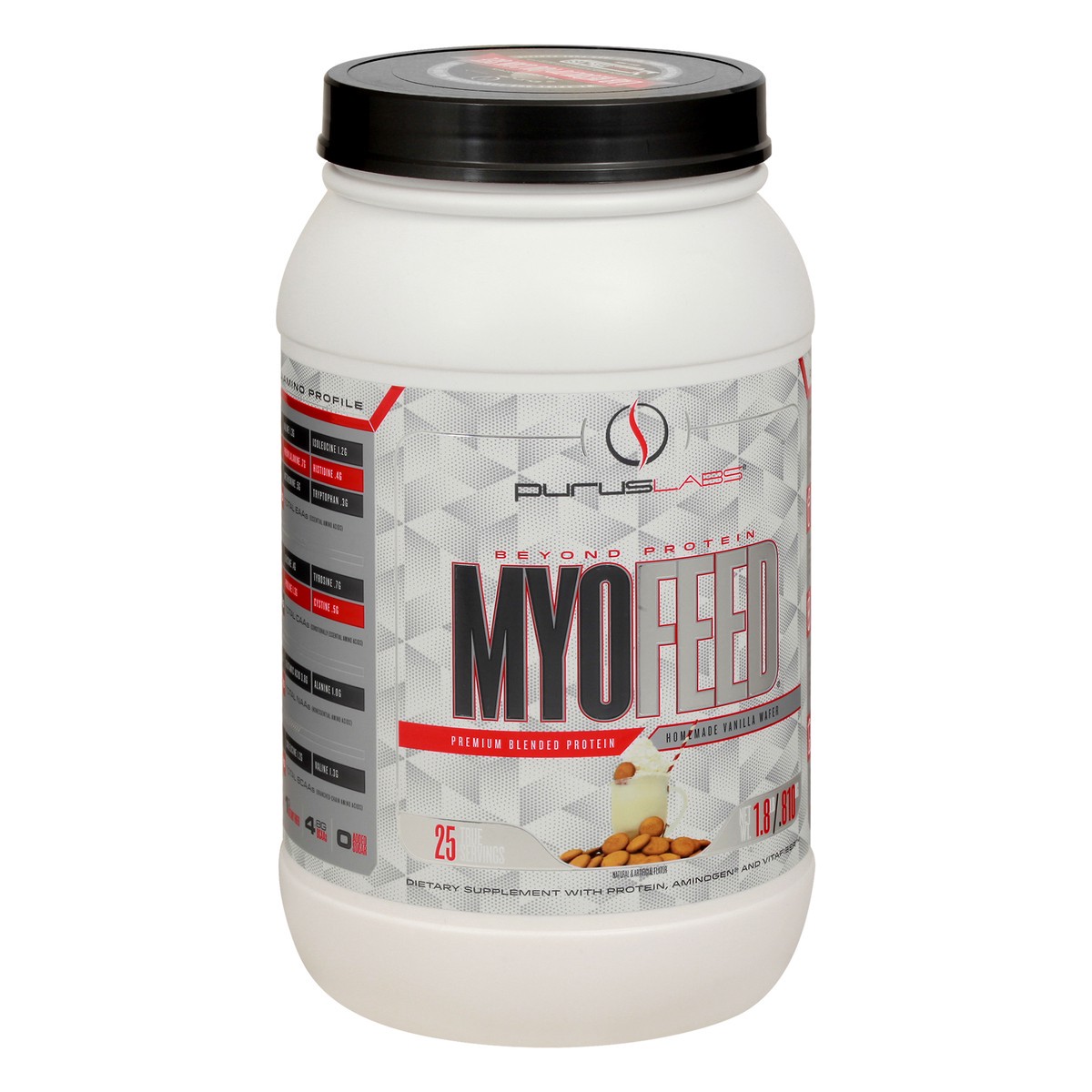 slide 8 of 12, Purus Homemade Vanilla Wafer MyoFeed 1.8 lb, 1.8 lb