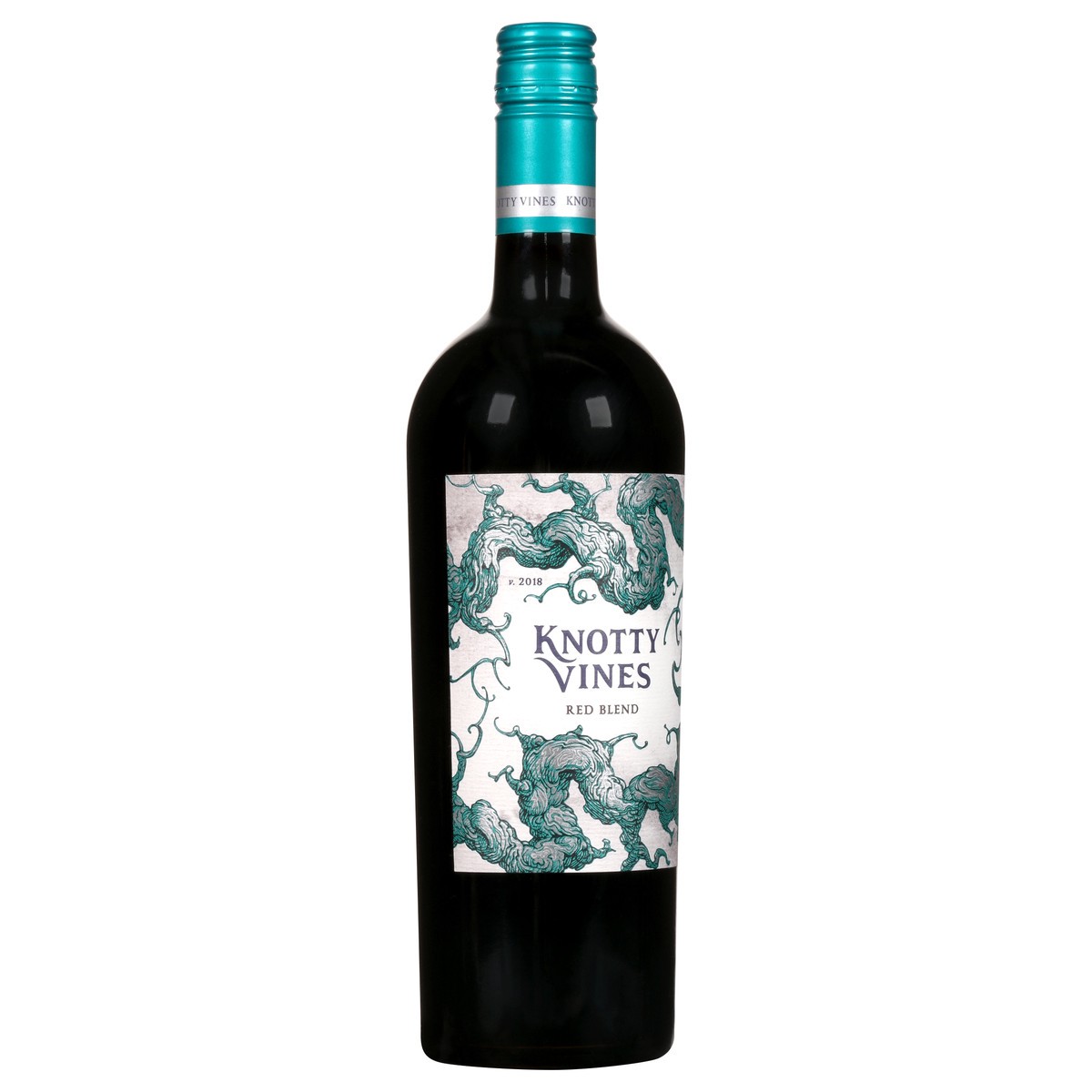 slide 8 of 9, Knotty Vines Red Blend, 750 ml