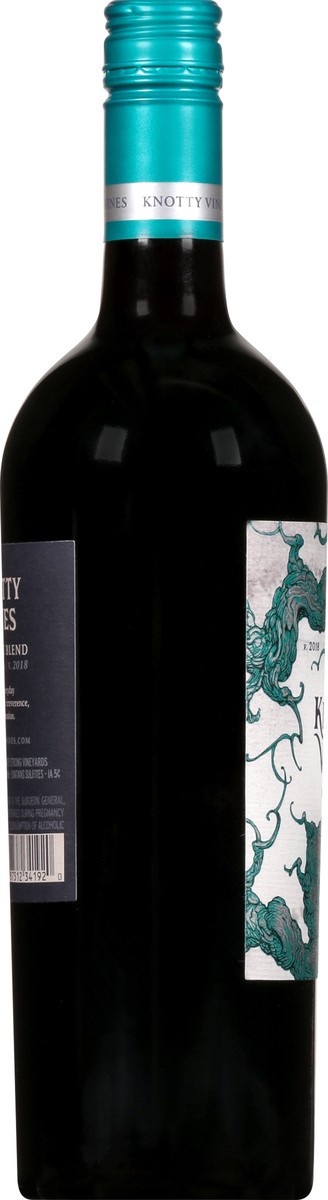 slide 6 of 9, Knotty Vines Red Blend, 750 ml