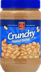 Sunny Select Crunchy Peanut Butter 40 oz