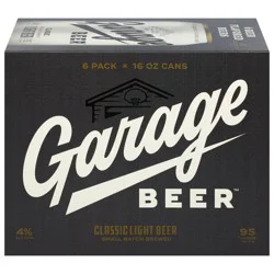Garage Beer Classic Lime Beer 6 Pack 6 - 16 oz Cans