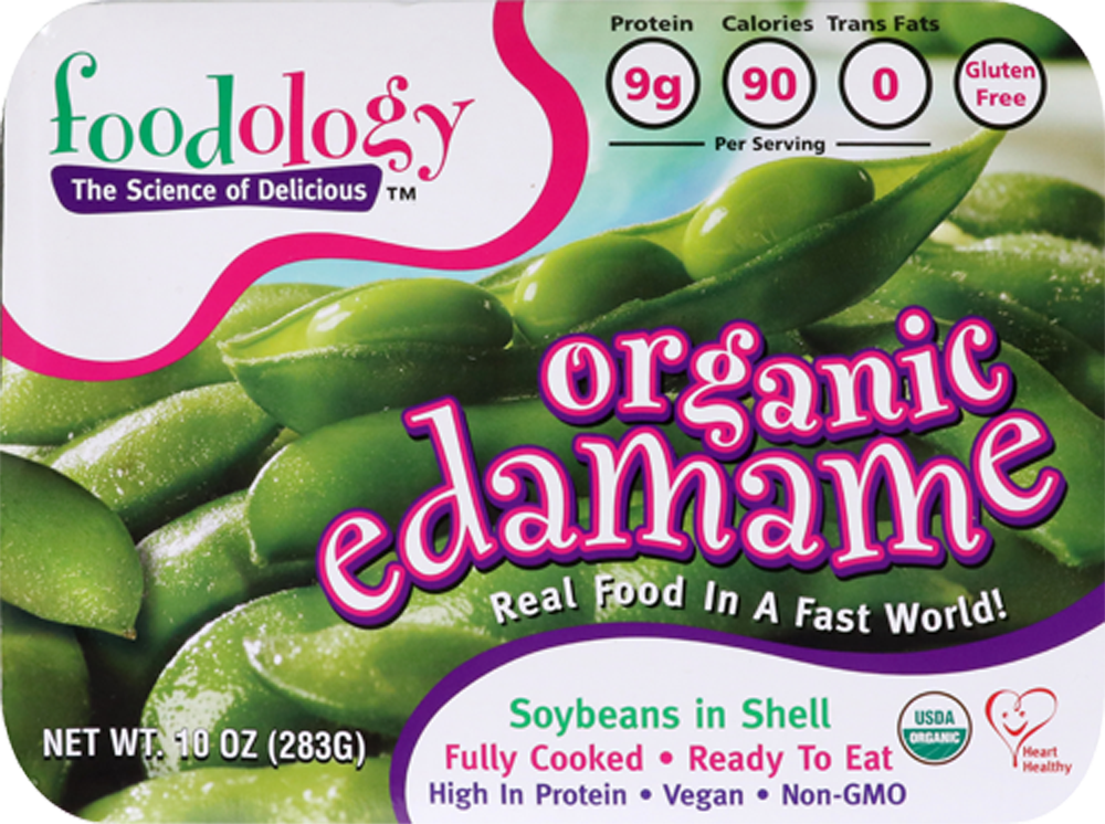 slide 1 of 1, Foodology Organic Edamame, 10 oz