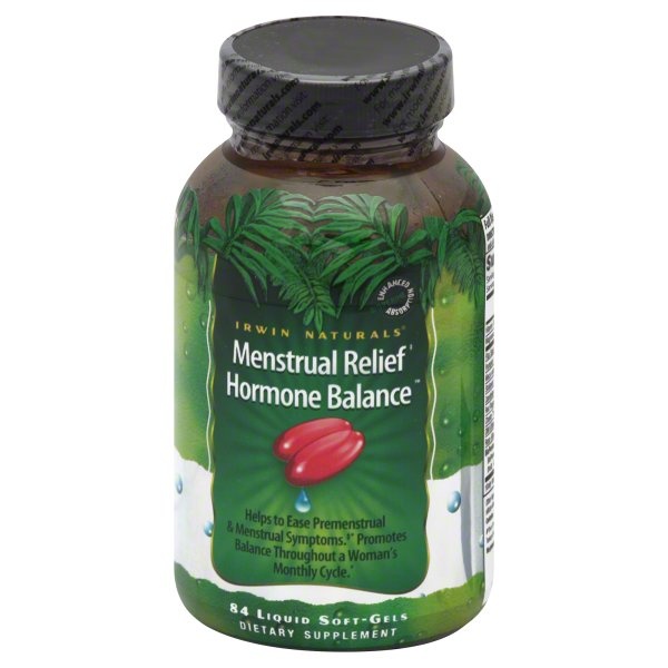 slide 1 of 1, Irwin Naturals Menstrual Relief Hormone Balance, 84 ct