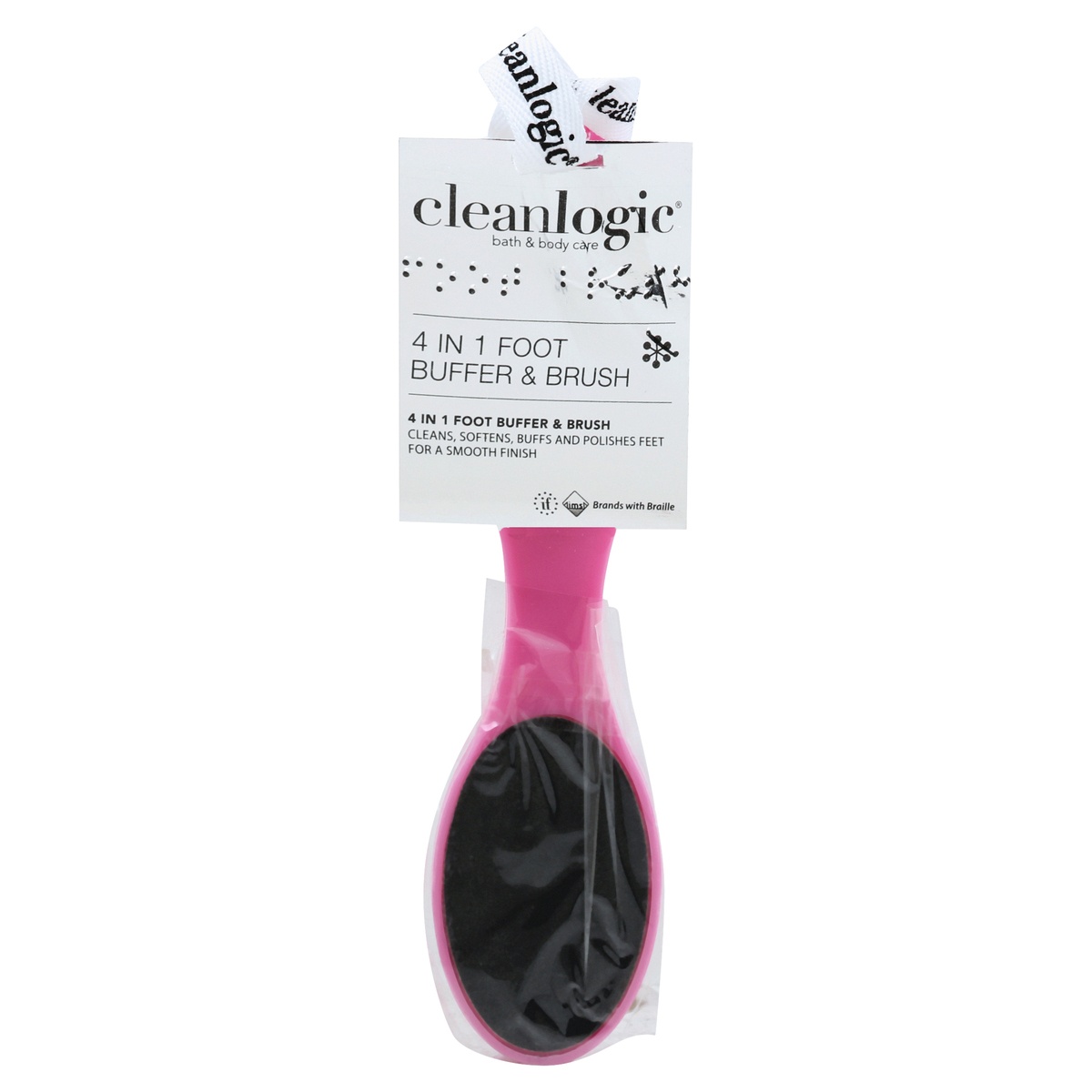Cleanlogic 4in1 Foot Buffer & Brush