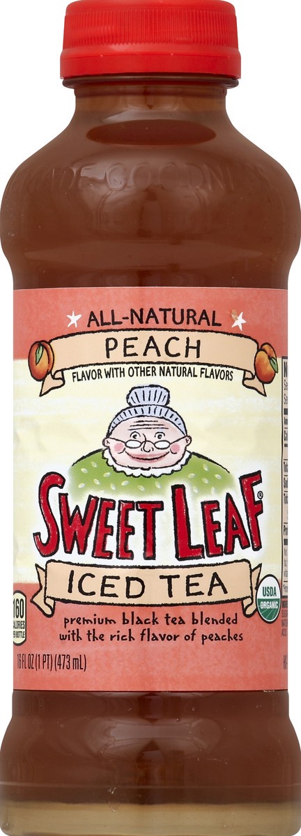 slide 4 of 5, SweetLeaf Iced Tea 16 oz, 16 fl oz