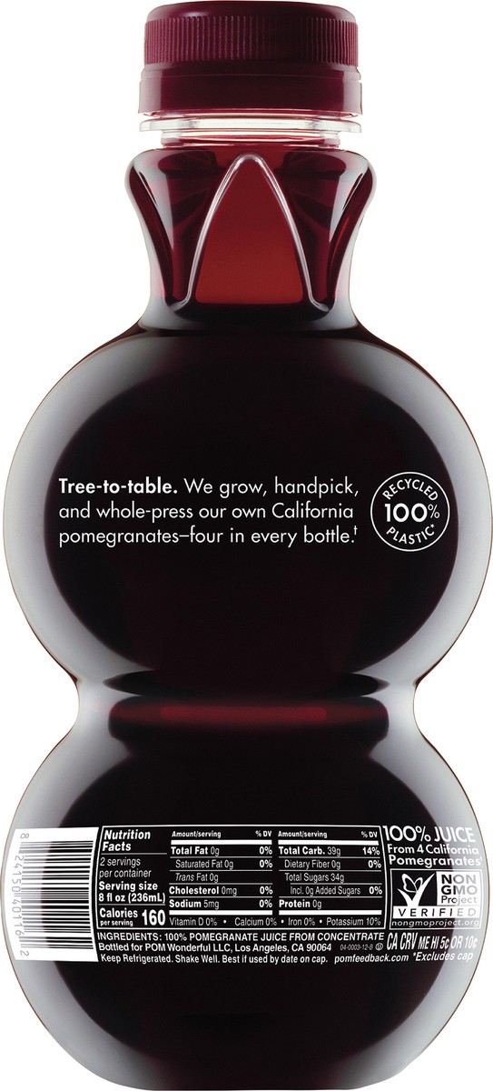 Pom Wonderful Pomegranate Juice - 16 Fl Oz : Target