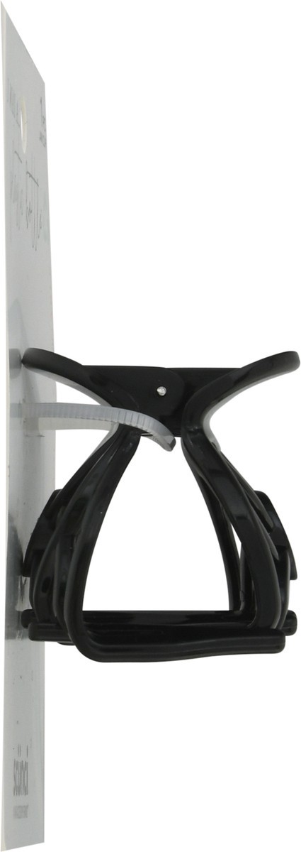 slide 7 of 9, Conair Scunci Consciously-Minded Jaw Clip, Black, 1 ct