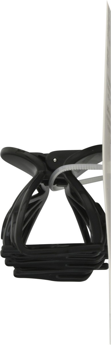 slide 8 of 9, Conair Scunci Consciously-Minded Jaw Clip, Black, 1 ct