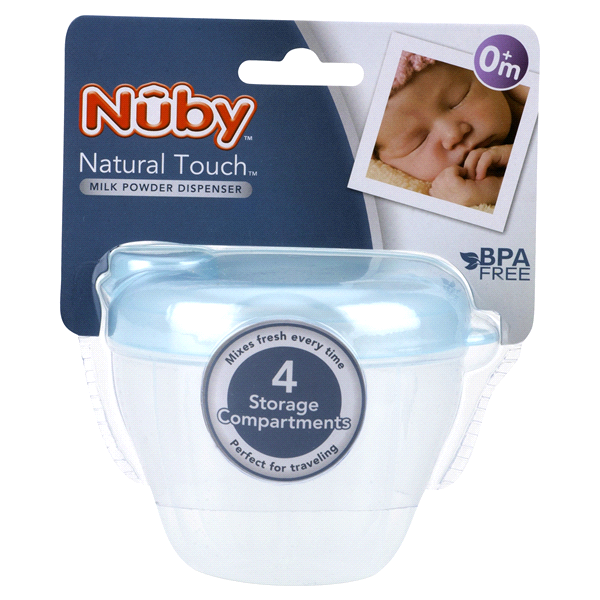 slide 1 of 1, Nuby Milk Powder Formula Dispenser, 1 ct