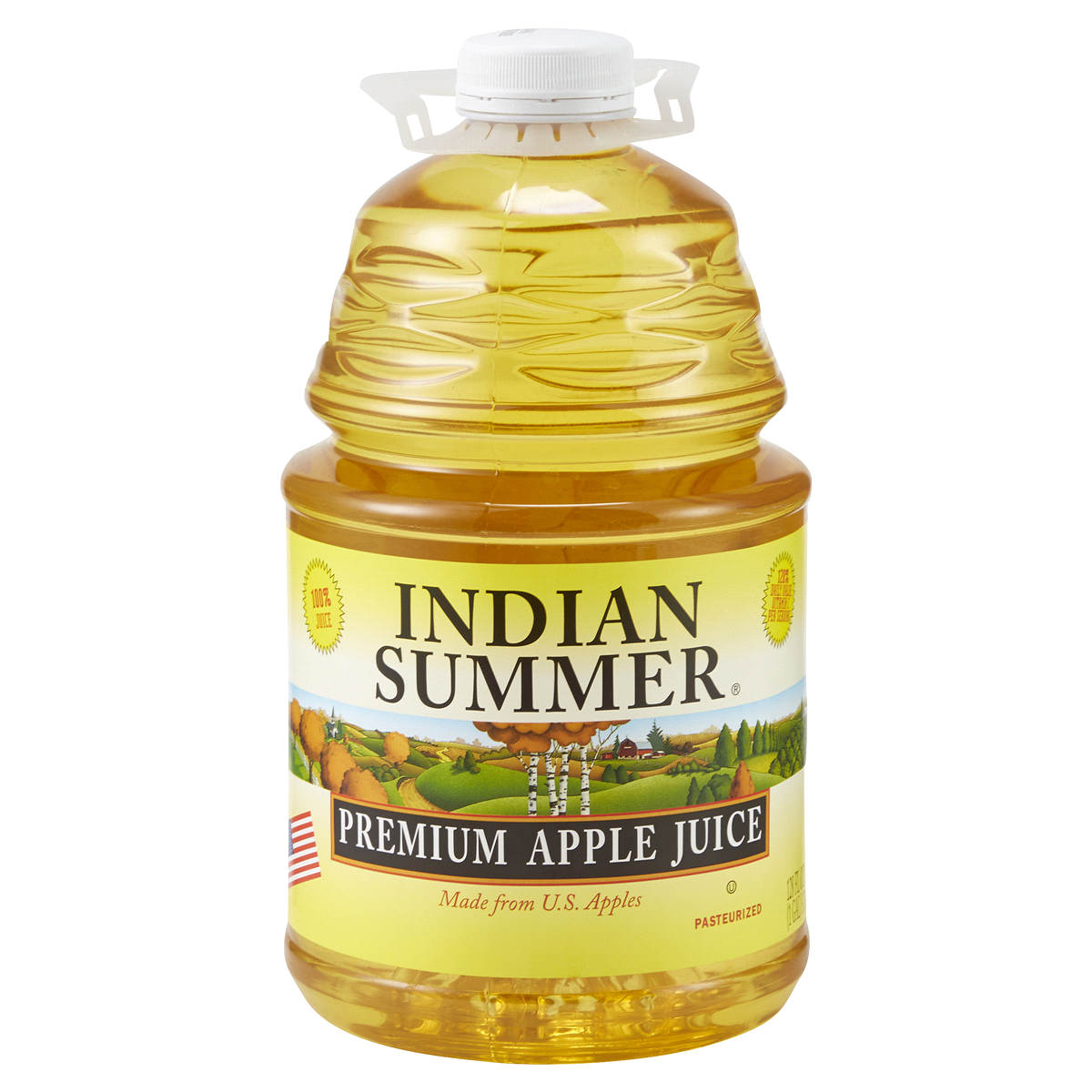 slide 1 of 1, Indian Summer Juice, Premium Apple, 128 oz