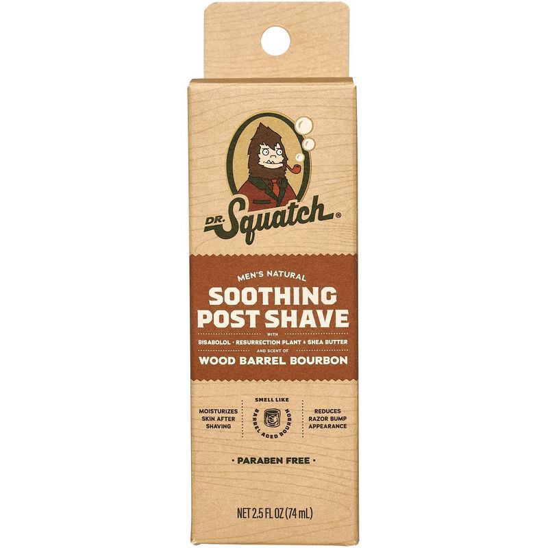 slide 3 of 6, Dr Squatch Lotion Shave Bourbon, 2.5 fl oz