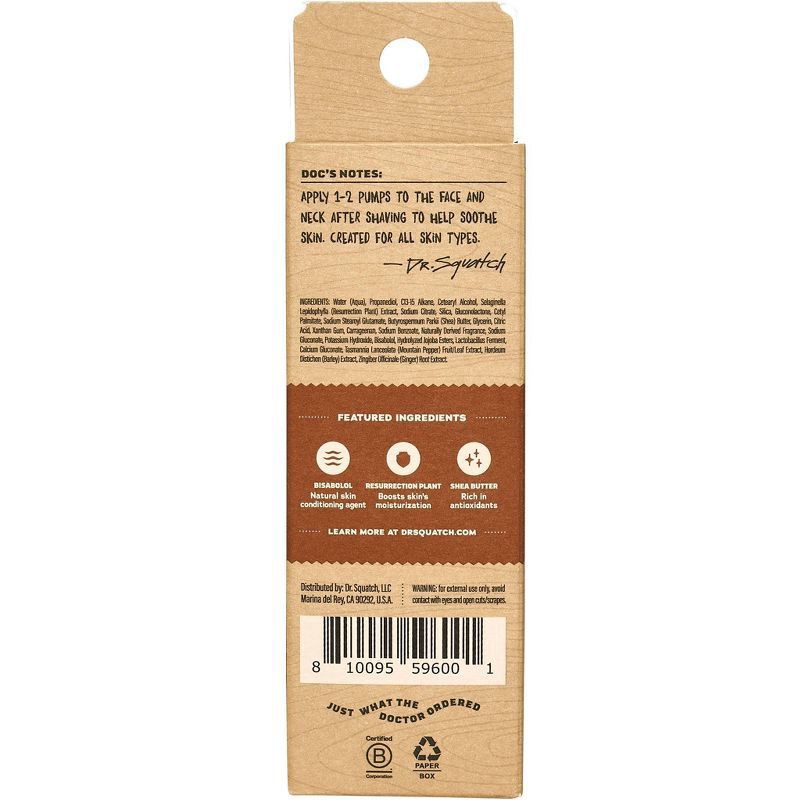 slide 5 of 6, Dr Squatch Lotion Shave Bourbon, 2.5 fl oz