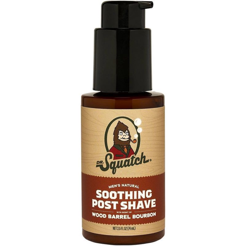 slide 1 of 6, Dr Squatch Lotion Shave Bourbon, 2.5 fl oz