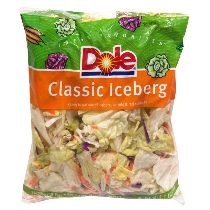 slide 1 of 1, Fresh Express Iceberg Garden Lechuga Repollo Salad, 12 oz