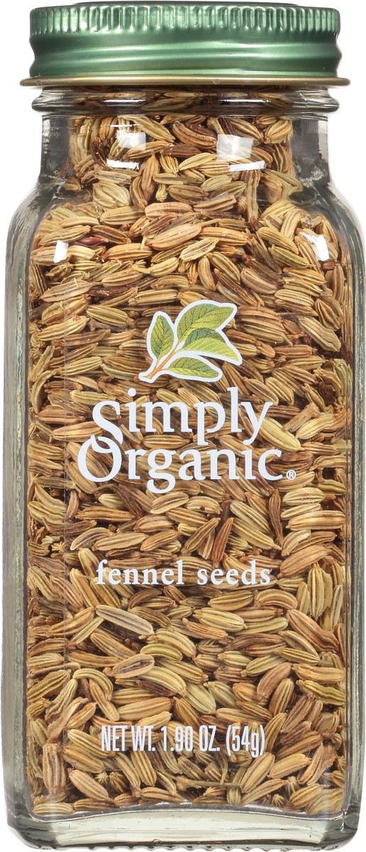 slide 3 of 12, Simply Organic Fennel Seeds, 1.9 oz