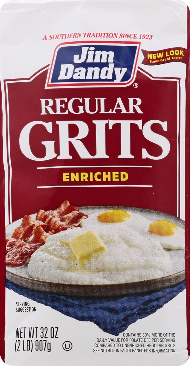 slide 13 of 13, Jim Dandy Enriched Regular Grits 32 oz, 32 oz