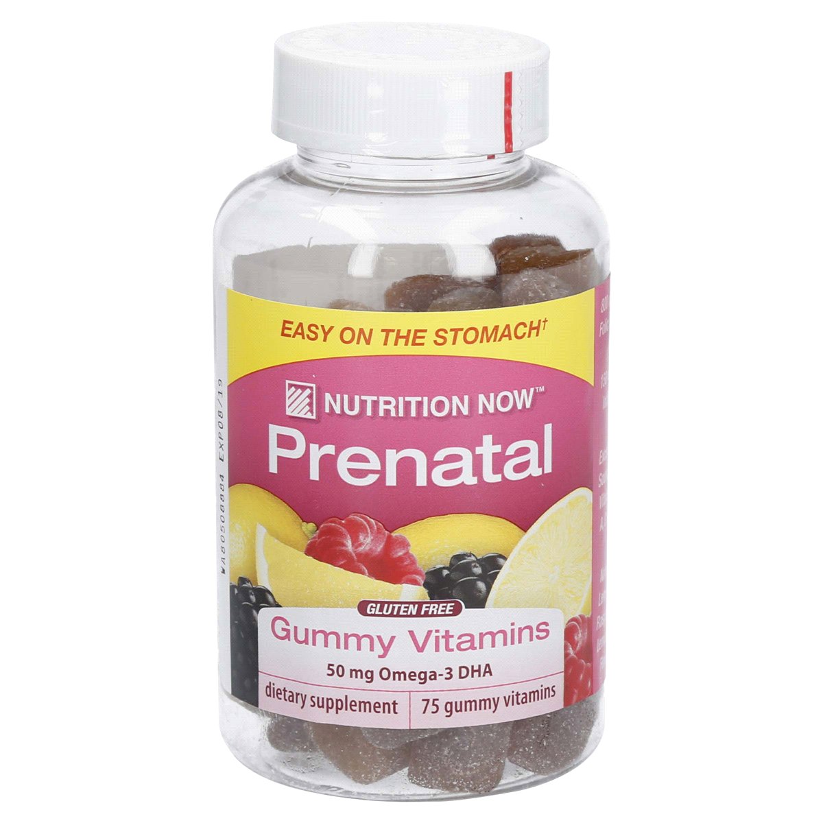 slide 1 of 2, Nutrition Now Prenatal Adult Vitamin Gummy, 75 ct