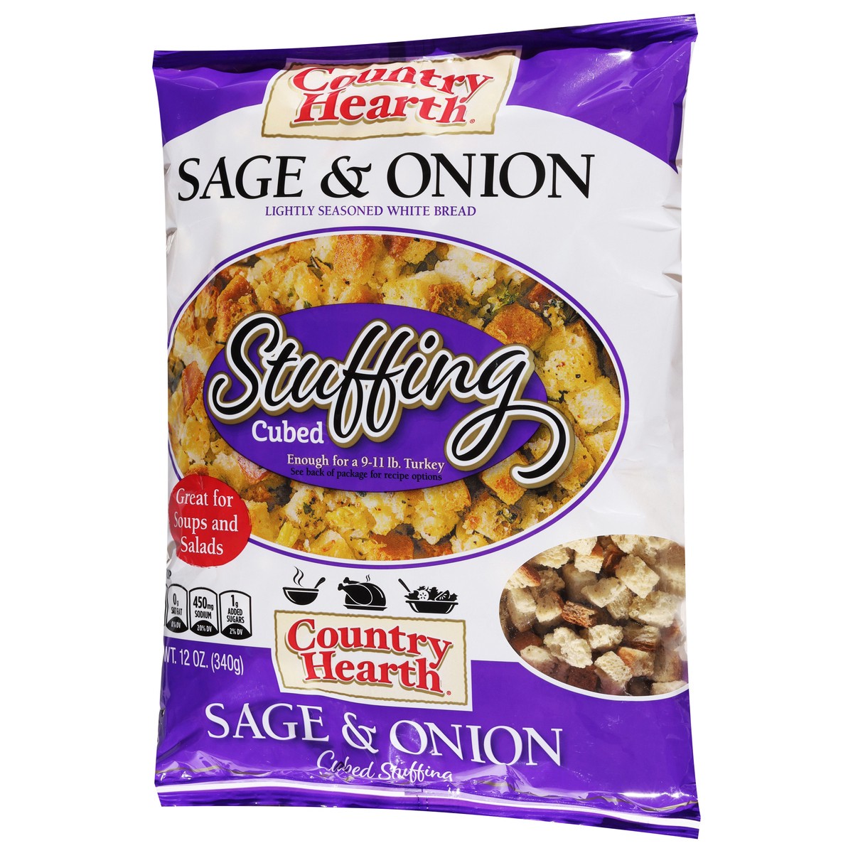 slide 3 of 4, Country Hearth Sage&On Stuffing, 12 oz