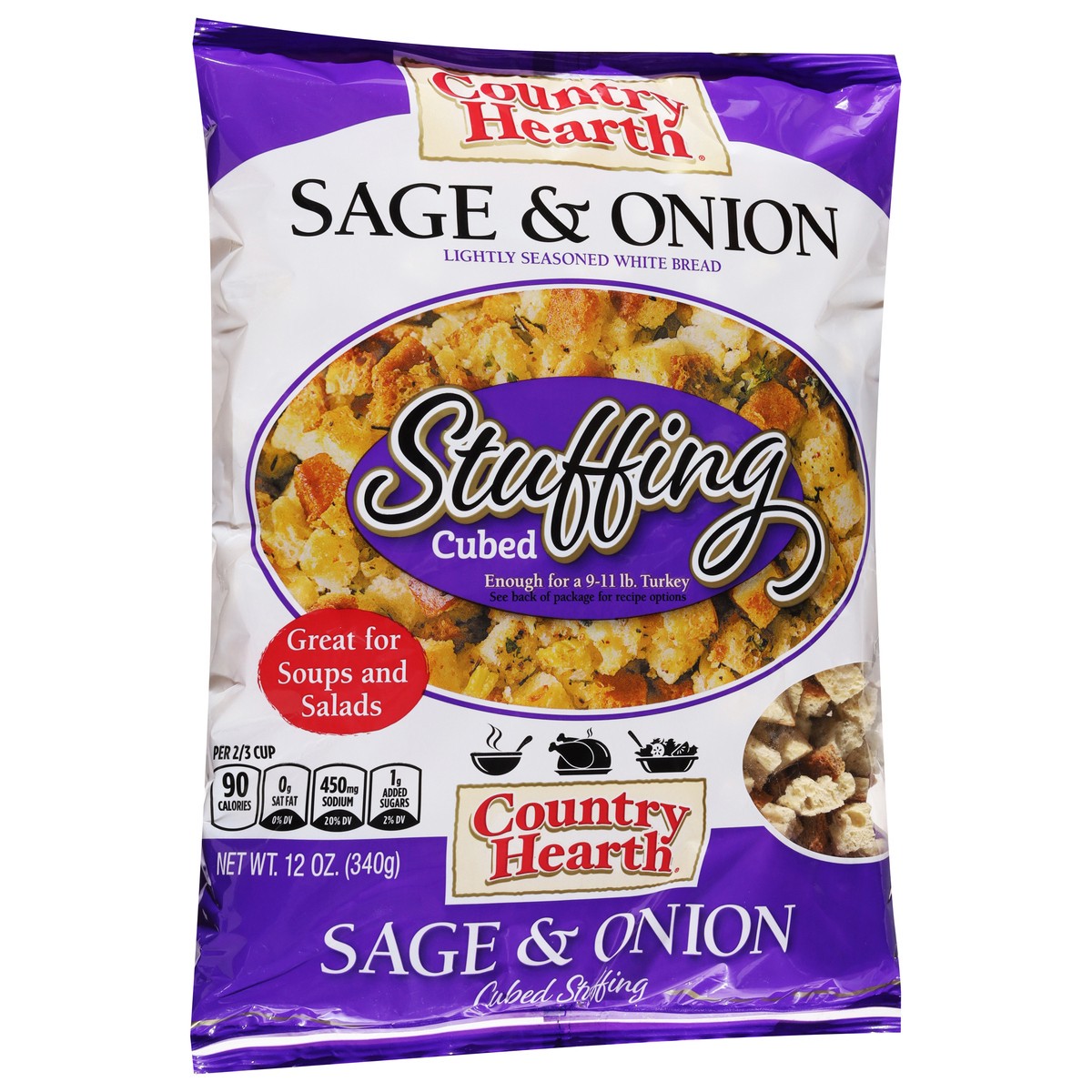 slide 4 of 4, Country Hearth Sage&On Stuffing, 12 oz