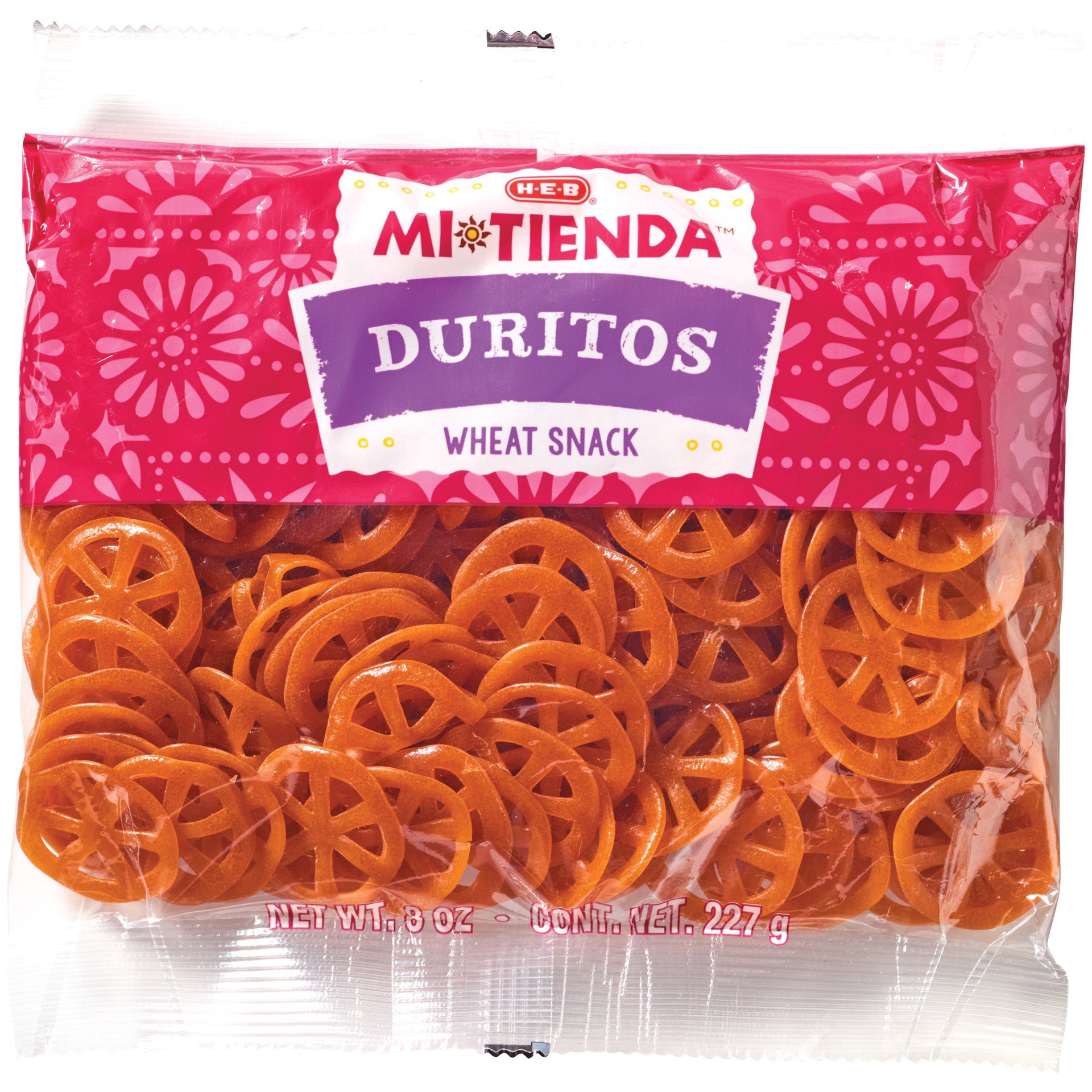 slide 1 of 1, H-E-B Mi Tienda Duritos Wheat Snacks, 8 oz