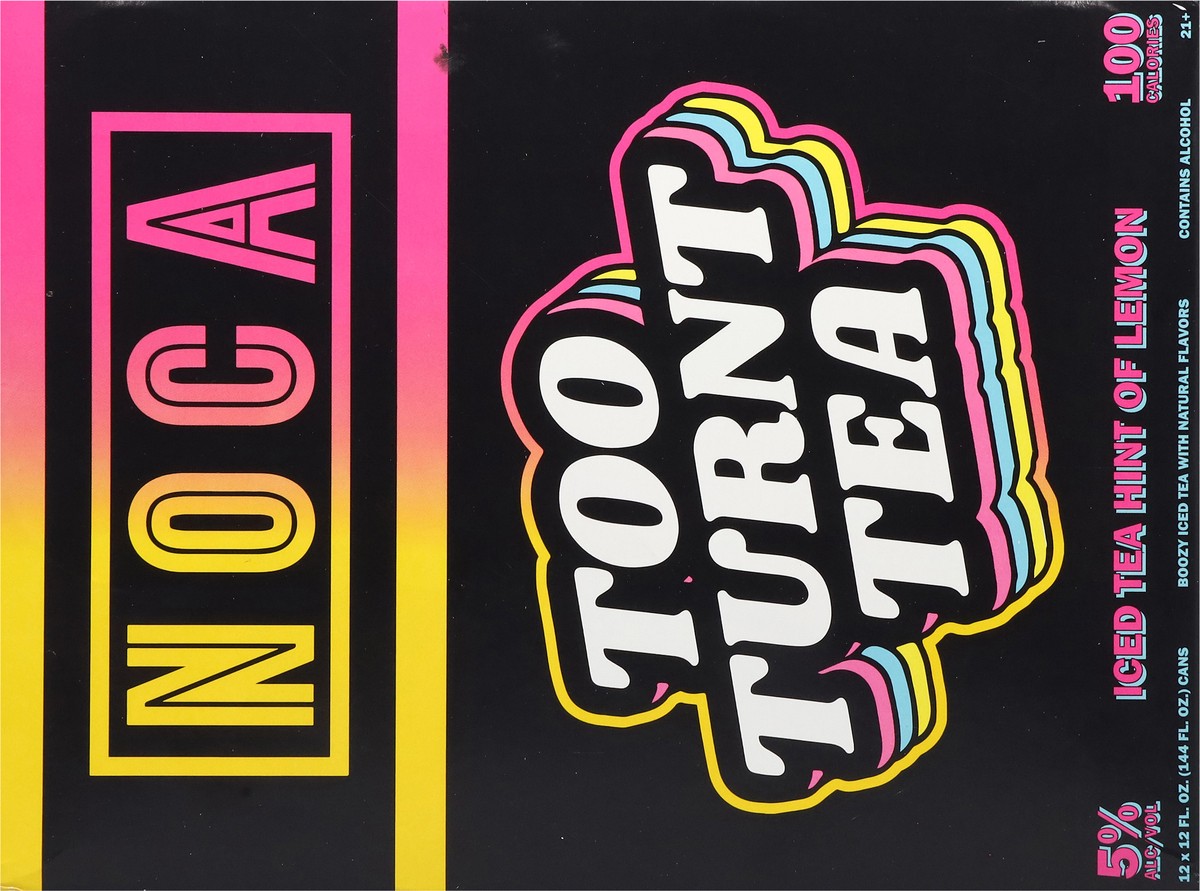 slide 10 of 14, NOCA Too Turnt Tea - 12pk/12oz Cans, 12 ct; 12 oz
