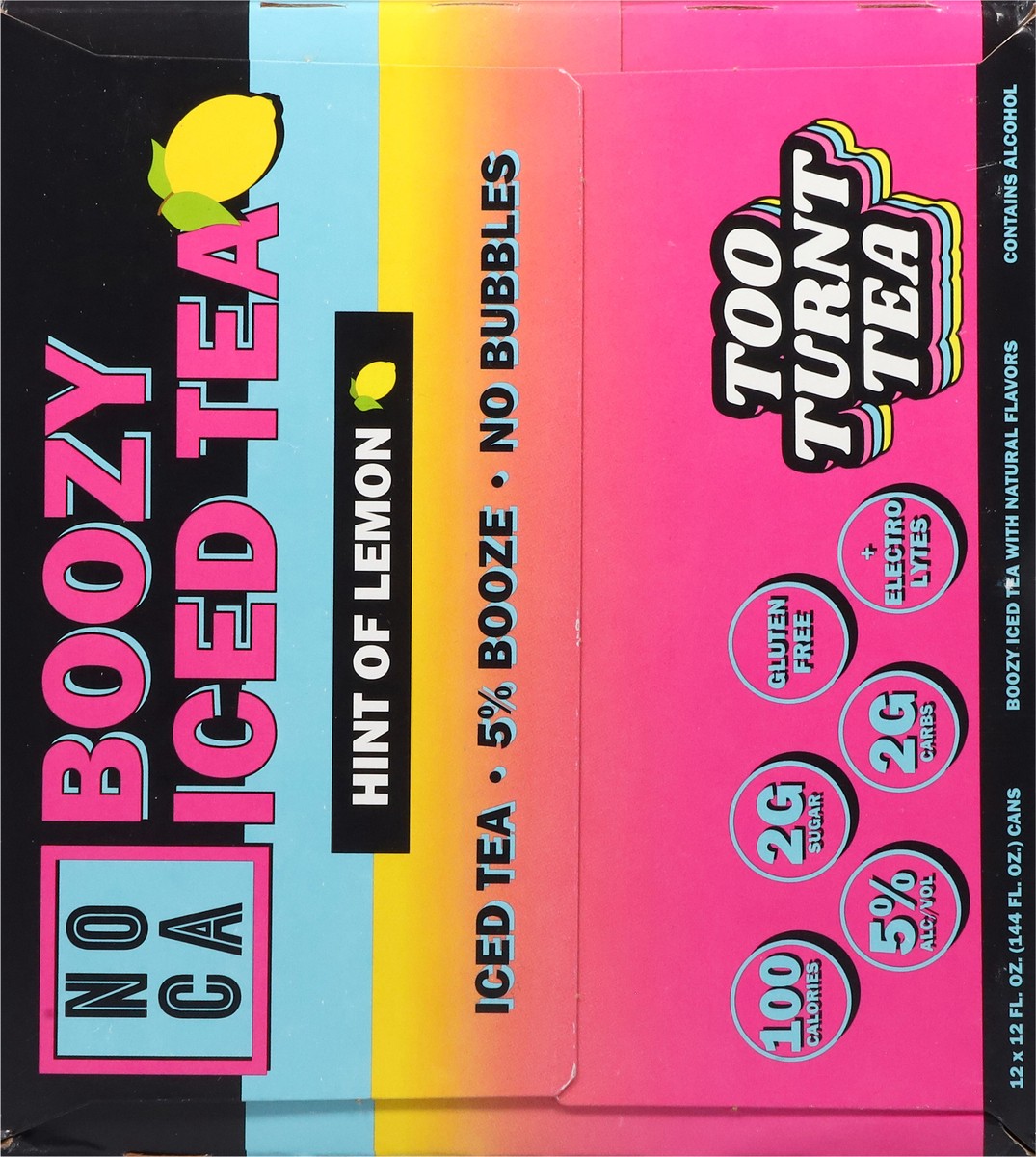 slide 2 of 14, NOCA Too Turnt Tea - 12pk/12oz Cans, 12 ct; 12 oz