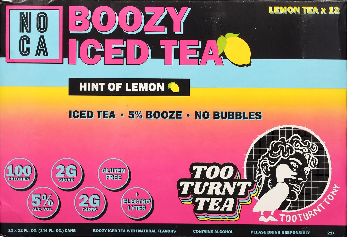 slide 13 of 14, NOCA Too Turnt Tea - 12pk/12oz Cans, 12 ct; 12 oz