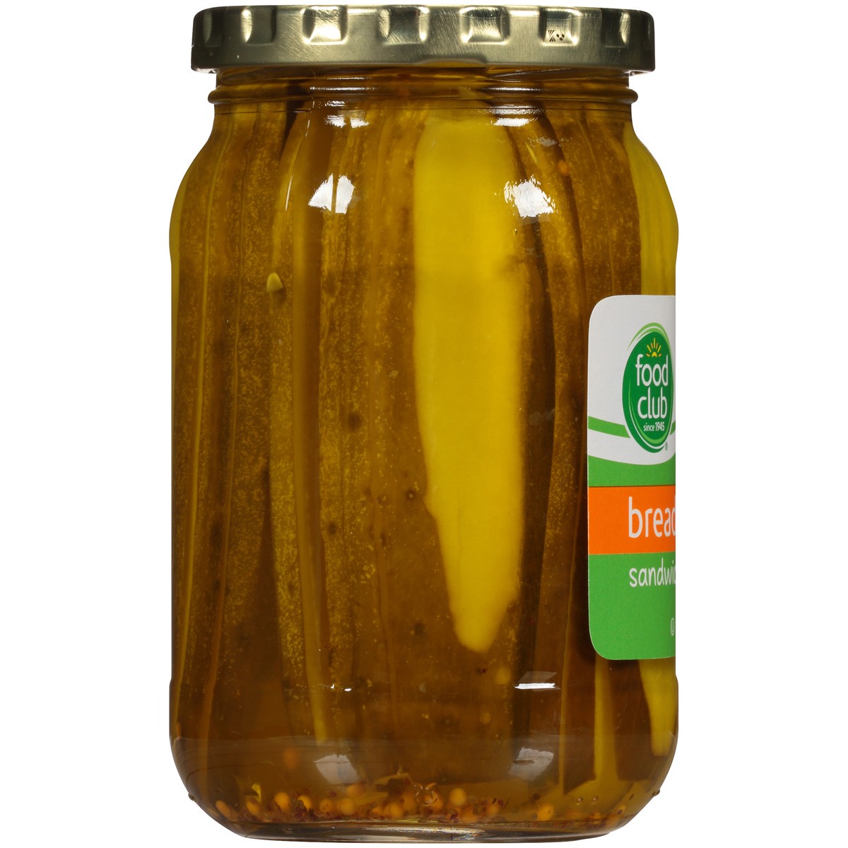 slide 2 of 10, Food Club Bread & Butter Pickle Slices, 16 oz