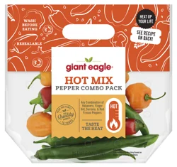 Giant Eagle Pepper Combo Pack, Hot Mix