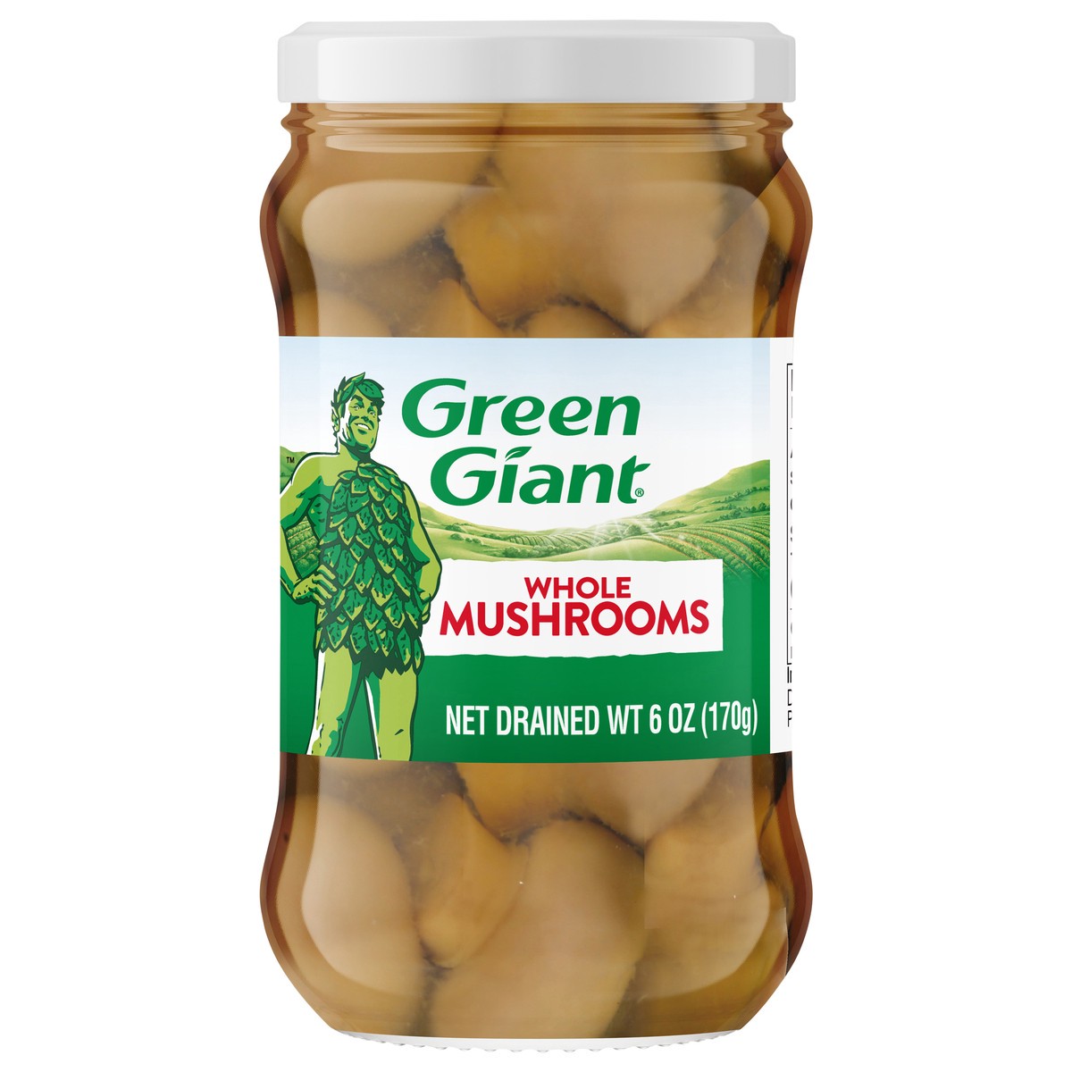 slide 1 of 9, Green Giant Whole Mushrooms 6 oz. Jar, 6 oz