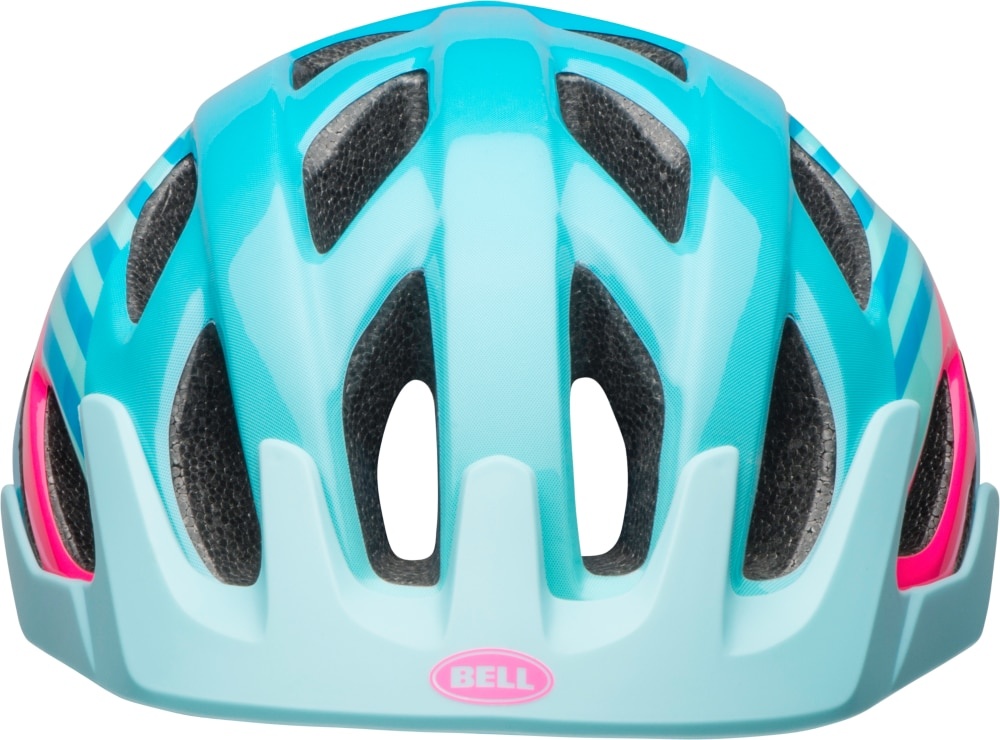 slide 1 of 3, Bell Cadence Youth Bike Helmet - Neon Blue, 1 ct