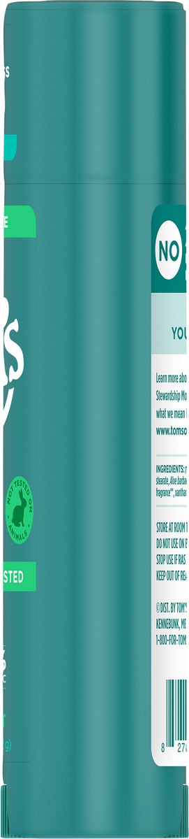 slide 6 of 11, Tom's of Maine Tom’s of Maine Cucumber Aloe Natural Deodorant for Women and Men, Aluminum Free, 3.25 Oz., 3.25 oz