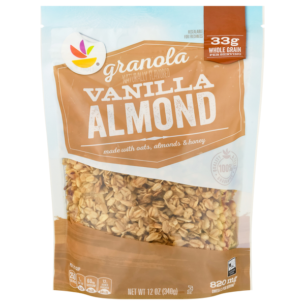 slide 1 of 1, Giant Granola Vanilla Almond, 12 oz