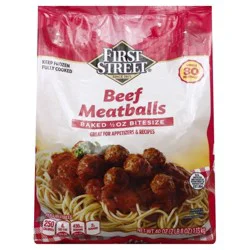 First Street Beef Meatballs