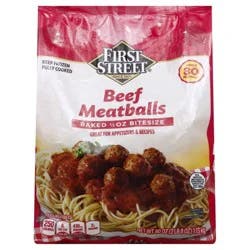 First Street Beef Meatballs