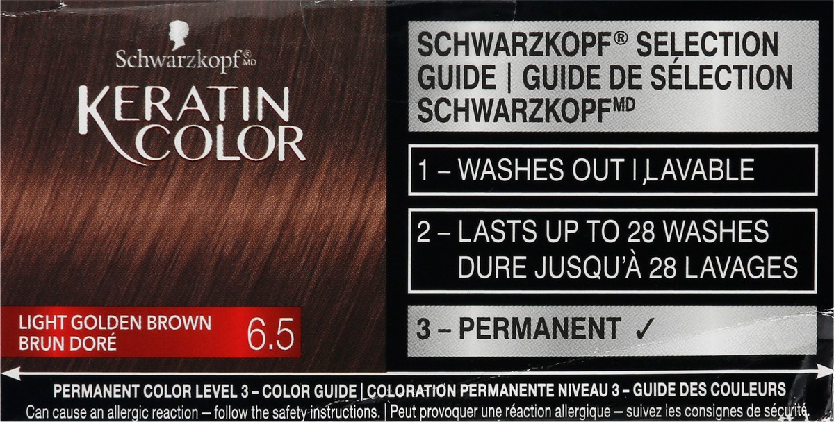 slide 5 of 9, Schwarzkopf Light Golden Brown 6.5 Permanent Hair Color 1 ea, 6.10 fl oz